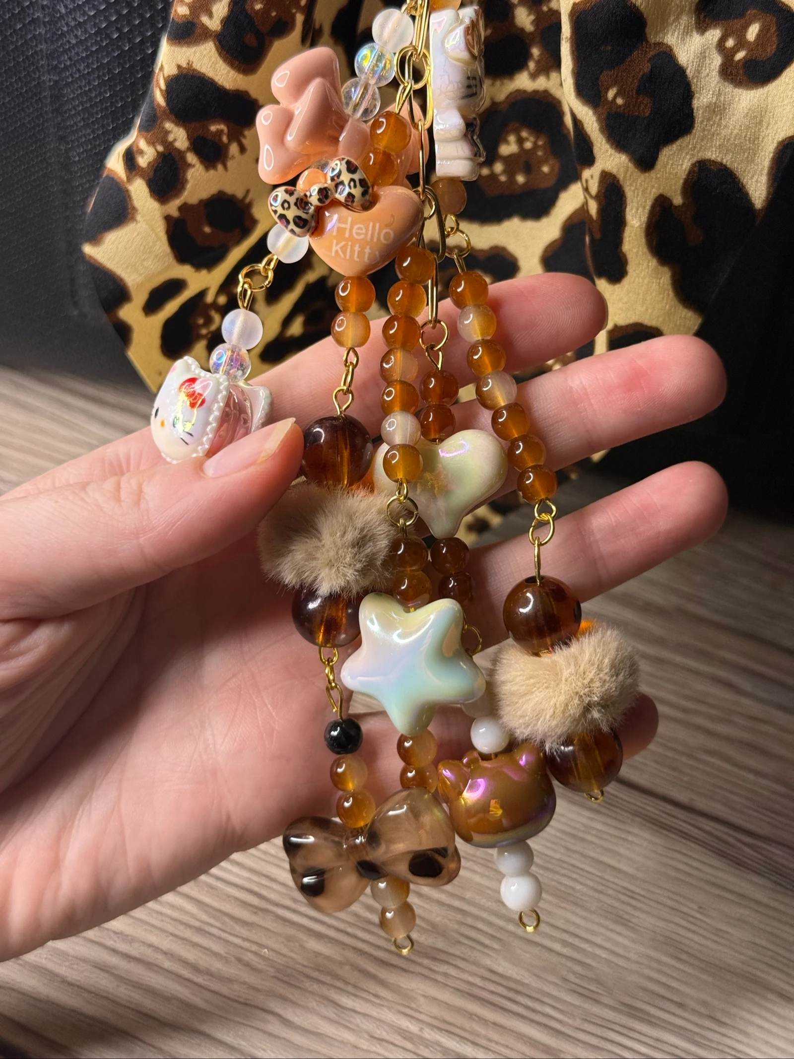 Bijou sac léopard feito à mão – photo 10